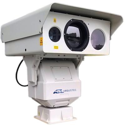 China PAN-TILT 24 Hours Monitoring Tri Spectrum Infrared Thermal Security Camera with IP for sale