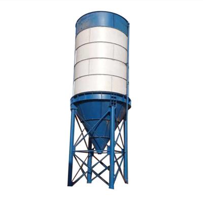 China Storage of low price 80T 100T 200T of bulk materials heaped in bulk cement silo for storage of cement and fly ash for sale