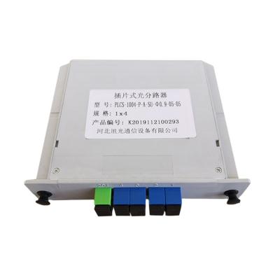 China FTTH FTTB FTTX Network Plug In Type 1 *16 PLC Fiber Optic Splitter FTTH Splitter for sale