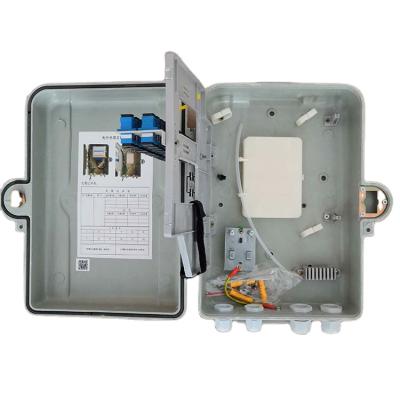 China FTTH FTTB FTTX Network Fiber Optic Terminal Distribution Box With PLC Splitter for sale