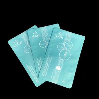 China Aluminum Foil Moisture Proof Beauty Anti Smell Packaging Plastic Bags Heat Sealed Plastic Pouches For Cosmetic Products Bottle Shaped Bags for sale