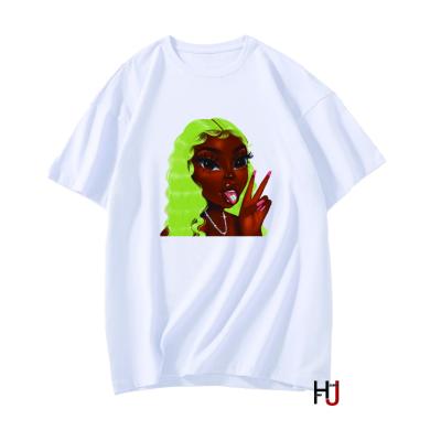 China New Fashion Anti-pilling Unisex T-shirt Make Money Friends Not Grow Top Custom Graphic Pricks Girls T Shirts For Women for sale