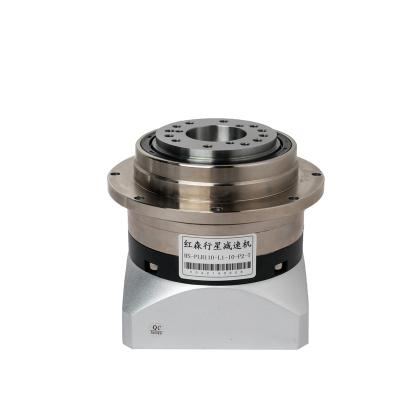 China Hallow Round Shaft Flange Type Planetary Gearbox For CNC HS-PLH064-L1-10-S2-P2 for sale