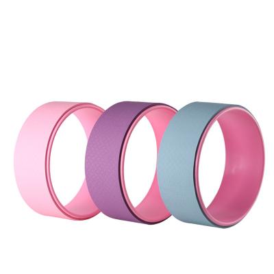 China Yoga Home Custom High Density Wheel Comfort Band Logo Use Back Roller Relax Muscles To Stretch For Pain Relief for sale