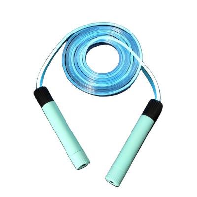 China PVC Low Price Portable Night Jump Rope Workout Exercise Equipment Light Sports Glowing Jump Rope for sale