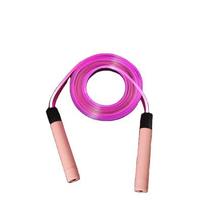 China New Type PVC LED Luminous Durable Sports Jump Rope Glowing Jump Ropes Women Men For Kids Adults for sale