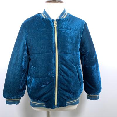 China Viable Newly Designed Velvet Who Winter Quilted Jacket Jacket Gold Velvet Cotton Jacket for sale