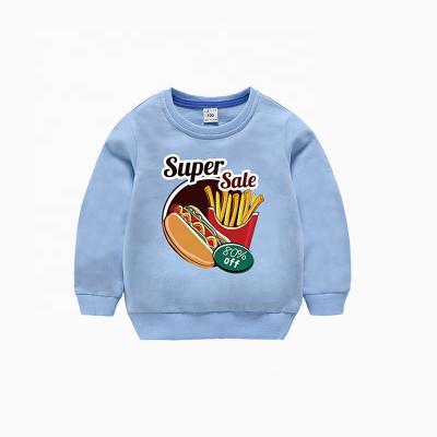 China Breathable Unisex Custom Sweatshirt Printing Colorful Boys and Girls Fires Printed Sweatshirt for sale