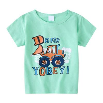 China 2021New Design Breathable Boy Clothes Cartoon Children T-shirt Cotton Kid T-shirt T-shirt For Boys for sale