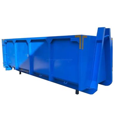 China Stackable Lift Bins Hook Jump Garbage Scrap Metal Garbage Waste Treatment Bin Flat Pack For Sale for sale