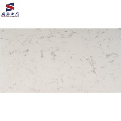 China High Density Ready To Ship High Quality Factory Customized Any Size White Artificial Engineered Marble Sheet Engineered Stone Slab for sale