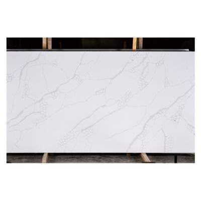 China Scratch/Stain/Heat/Chemical Resistant Wholesale Custom Any Size Heatproof Artificial Quartz Scratch Quartz Stone Slab Tiles For Table Top for sale