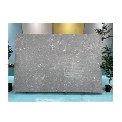 China High Density Artificial Stone Customized Interior Wall Stone Marble Porcelain Pure White Engineered Stone SlabTiles for sale