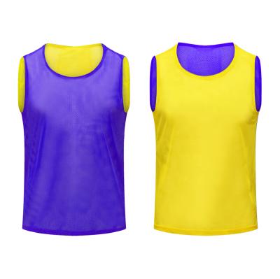 China Shirts & Cheap Training Tops Factory Direct Sale Adult Reversible Football Bib for sale