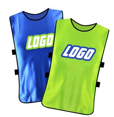 China Shirts & Completes Football Wholesale Team Sports Breathe Training Bibs Football Invests Mesh Adult Youth Pinnies Scrum Vests for sale