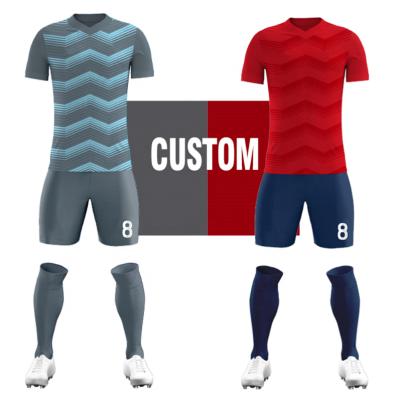 China Soccer Jersey Football Shirt Sets High Quality Customized Design Your Own Soccer Jersey for sale