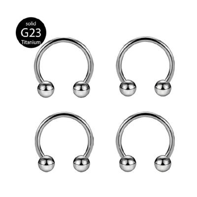 China FASHIONABLE Nose Ring Piercing Ear Nose Rings Designer Titanium Septum Hoop Dangle For Women for sale