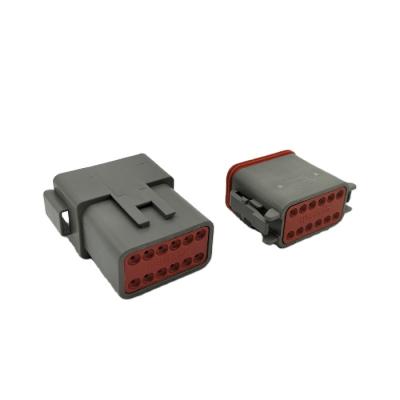 China High End Durable Automotive Male And Female Automotive Wire 12 Pin Connectors From Liulan for sale