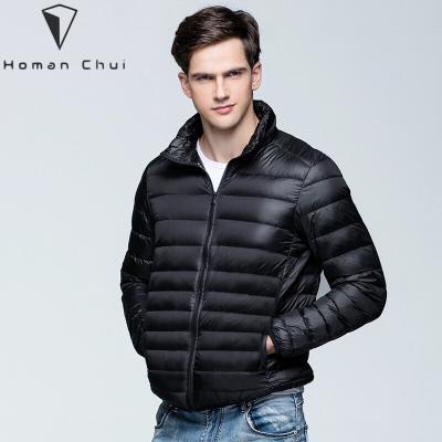 China New Anti-wrinkle MEN'S outdoor classic winter down JACKET men's casual slim JACKET light weight for sale