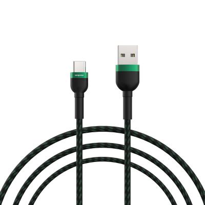 China Factory Wholesale WOPOW WX13 Mobile Phone 3.0A Multifunctional Nylon Braided USB Aluminum Alloy 1.2M Fast Charging Type-C Type C Data Cable for sale