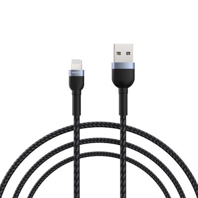 China Wholesale WOPOW Multifunctional Nylon Braided 1.2M Micro USB Transfer Cable For iPhone 11 X Xs X Max Fast Charging Data Cables 2.4A for sale