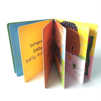 China Eco - Friendly Printing Ink And Paper Hot Selling Colorful Professional Kids Board Printing Book for sale