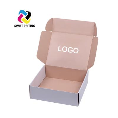 China Recycled Materials Logo Hat Mailer Boxes Shipping Box Custom Blank For Shipping for sale