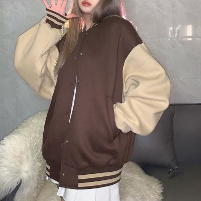 China 2021 New Arrival Fashion Sustainable Wholesale Winter Clothes Custom Made Bomber Coats Varsity Jacket for sale