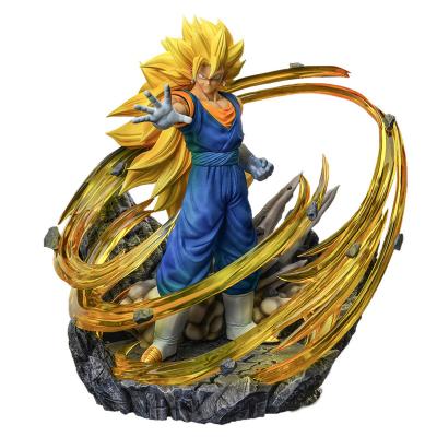 China Cartoon Toy Model Toy Hot Selling Model Collection Toy Anime dragonball Goku Vegetto Vegeta Anime Action Figure Resin toys for sale