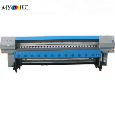 China Home Use Flex Banner Printing Machine High Speed ​​3.2m 8 Heads Konica 512i Printer High Precision Advertising Solvent Printing for sale