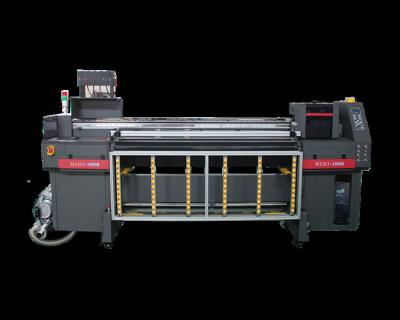 China Home use 1.8m wide 1.9m UV flat bed and roll to roll printing machine roll and flat hybrid printer for sale