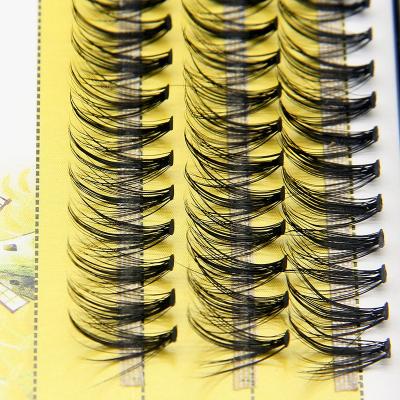 China Factory Price 5D 6D 7D 10D Criss Cross Heat Bonded Band Lash Russian Pre Made Volume Lash Eyelash Fan 0.10mm for sale