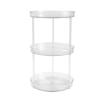 China Multifunctional Amazon 360 Viable Hot Sale Rotating Kitchen Condiment Rack Condiment Storage Box Storage Organizers for sale