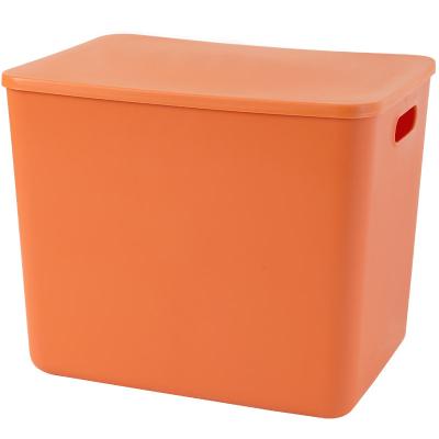 China CLASSIC factory made plastic storage box with wheels, colorful storage container for sale