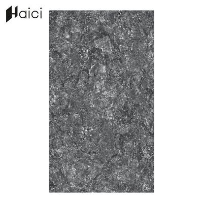 China High Temperature resistance Large Size Artificial Black Starry Sky TV Background Panel Luxury Rock Slab Tile Sintered Stone for sale