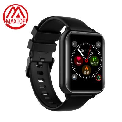 China Custom Smart Watch Band Silicone Touch Screen Maxtop Name Multifunctional Smart Watch for sale