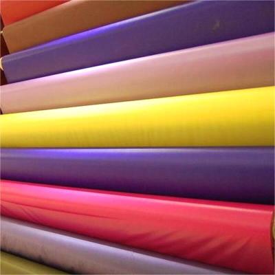 China Polyester Raincoat Fabric PVC Coating170T 180T 190T 210T Waterproof Taffeta Fabric For Clothing Textile for sale