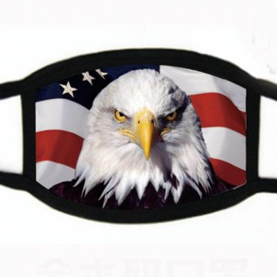 China Fashiom New Style Cheap Price Polyester Face Mask High Quality American Flag Printed For Adult for sale