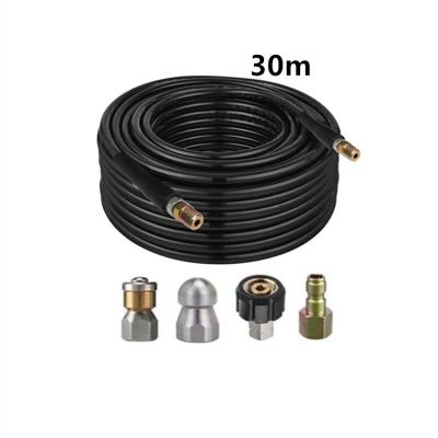 China Washdown 100 Feet of 5800 PSI Hose, Sewer Jetter Cleaner for Pressure Washer, 1/4