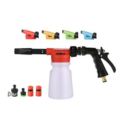 China Connected to any hose without the need for the adjustable pressure joint foam gun - thick foam blaster, foam sprayer for car wash, garden hose spray nozzle/foaming wash gun for sale