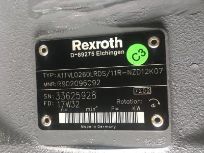 중국 A11VLO260 시리즈 Rexroth 유압 축 피스톤 변하기 쉬운 펌프 판매용