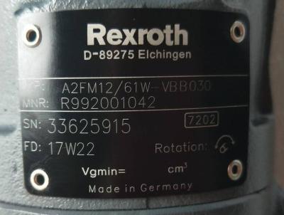 China Kolbenringkonstantmotor Rexroth R992001042 A2FM12/61W-VBB030 zu verkaufen