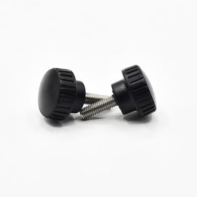 China PK006 Industrial Industrial Bakelite Black Plastic Door Knobs And Handles for sale