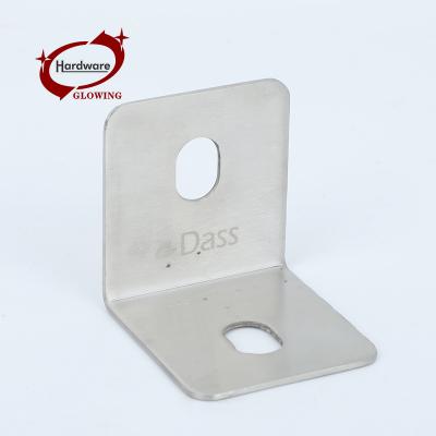 China WPF-04 Modern Toilet Bathroom WC Bracket Stainless Steel Angle Corner Connector for sale