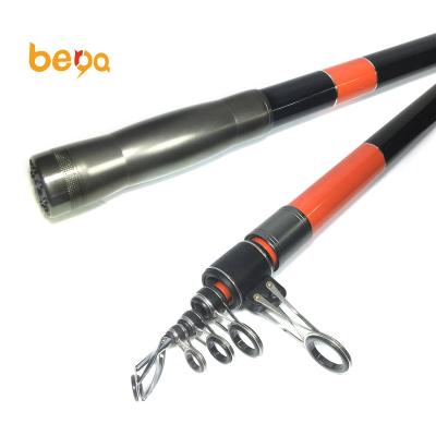 China Carbon 4.2m FUJI Telescopic Long Rod Carbon Accessories Surfcasting Rod Sea Boat Super Hard Throlling Fishing Rod for sale