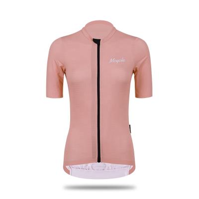 China Breathable OEM ODM Women's Short Sleeves Girls Bike Cycling Tank Top With Three Pockets for sale