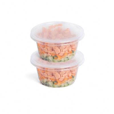 China Eco-friendly Customizable Grocery Store Container Disposable Plastic Soup Food Airtight Storage Containers for sale