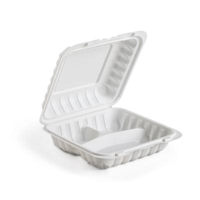 China Recycled Materials Microwavable Plastic Food To Go Catering With Lids Compartment Disposable Meal Prep Containers Lunch Bento Box for sale