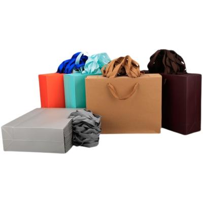 China Recyclable Paper Sack Paper Bag Paper Shopping Gift Bag With Handle for sale