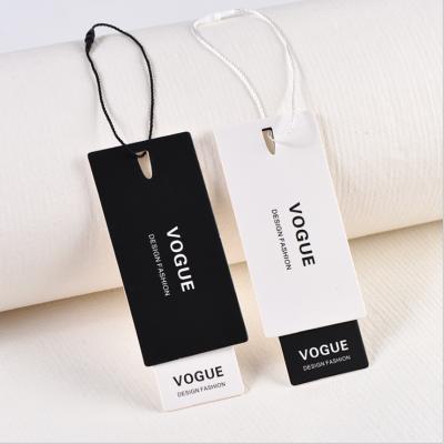 China Wholesale Custom Barcode Logo Paper Swing Hang Tag GIF Label for sale